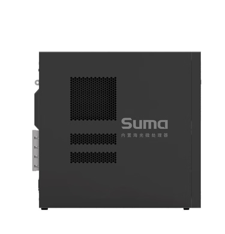 台式计算机 中科可控/Suma W3335HA2 Hygon 3000 总内存8GB 内存1条 机械 固态512GB 独立显卡 2G 23.8英寸 银河麒麟试用版  3年 